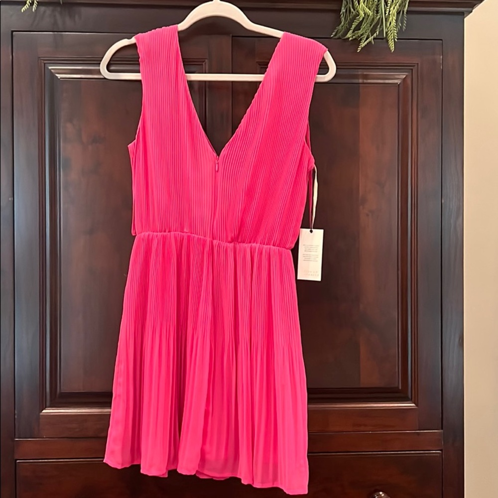 Ali & Jay Hot Pink Cocktail Dress - Picture 2 of 4